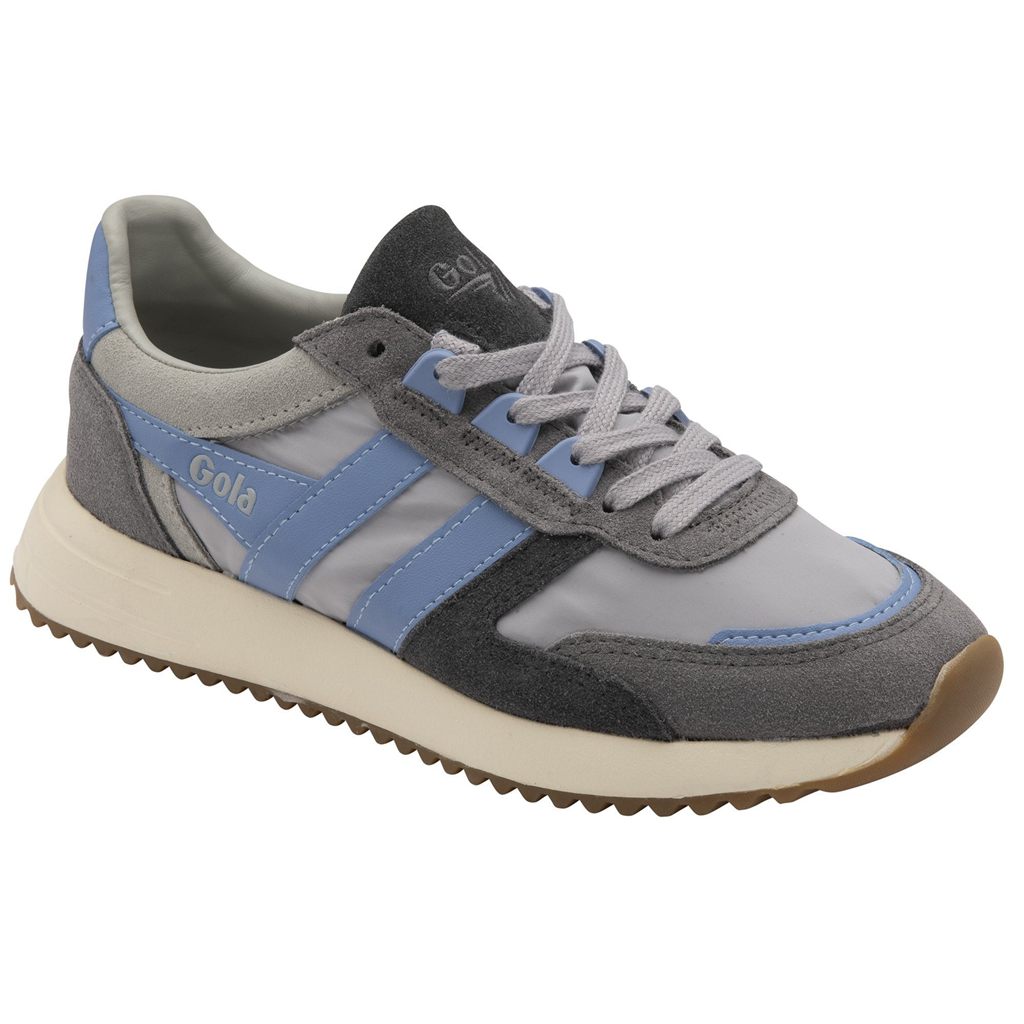 Gola Classics Chicago Sneakers Luz Cinzentas Azuis Azuis Portugal | OHYC80542