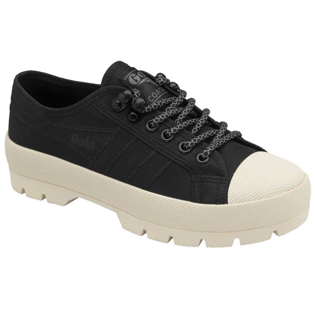 Gola Classics Coaster Peak Hiker Sneakers Pretas Branco Portugal | PUHO62139