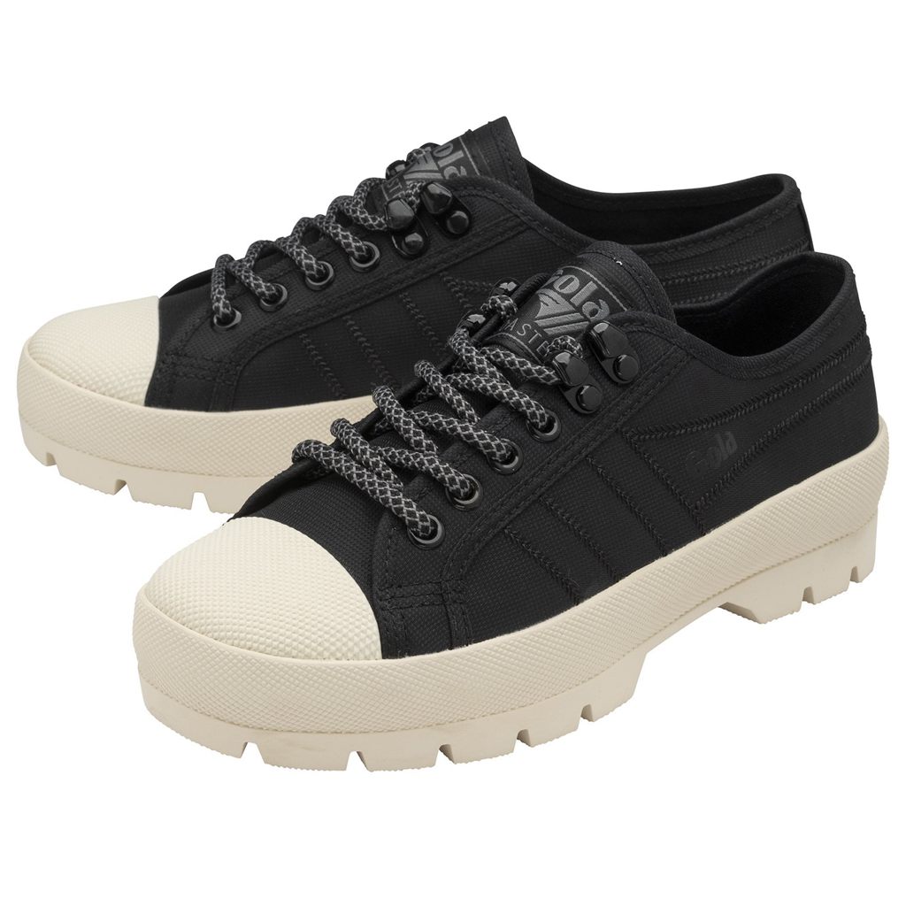 Gola Classics Coaster Peak Hiker Sneakers Pretas Branco Portugal | PUHO62139