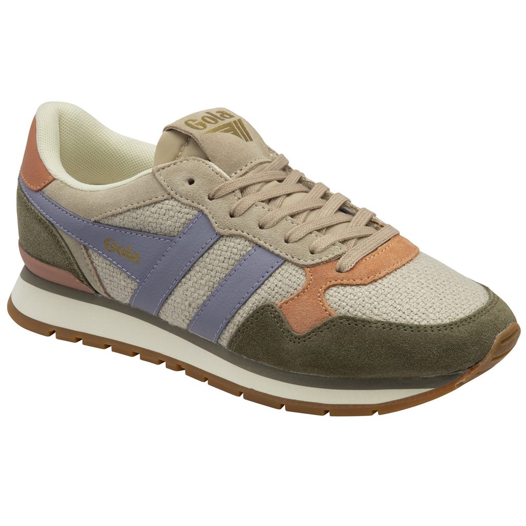 Gola Classics Colorado Sneakers Caqui Lavanda Portugal | KOWU10325