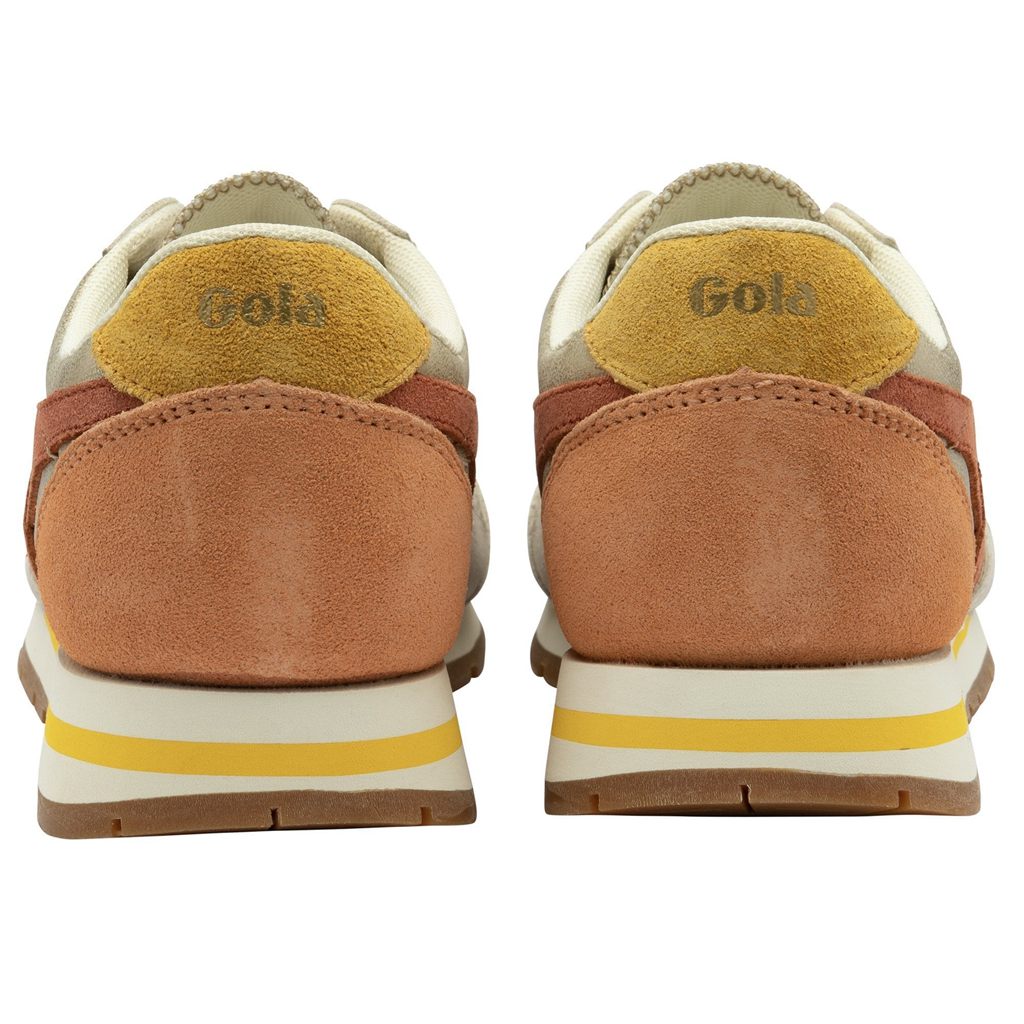 Gola Classics Daytona Blaze Sneakers Douradas Laranja Portugal | VLXS37018