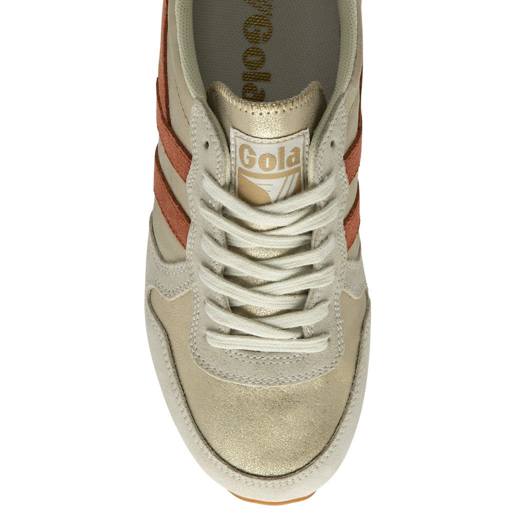 Gola Classics Daytona Blaze Sneakers Douradas Laranja Portugal | VLXS37018