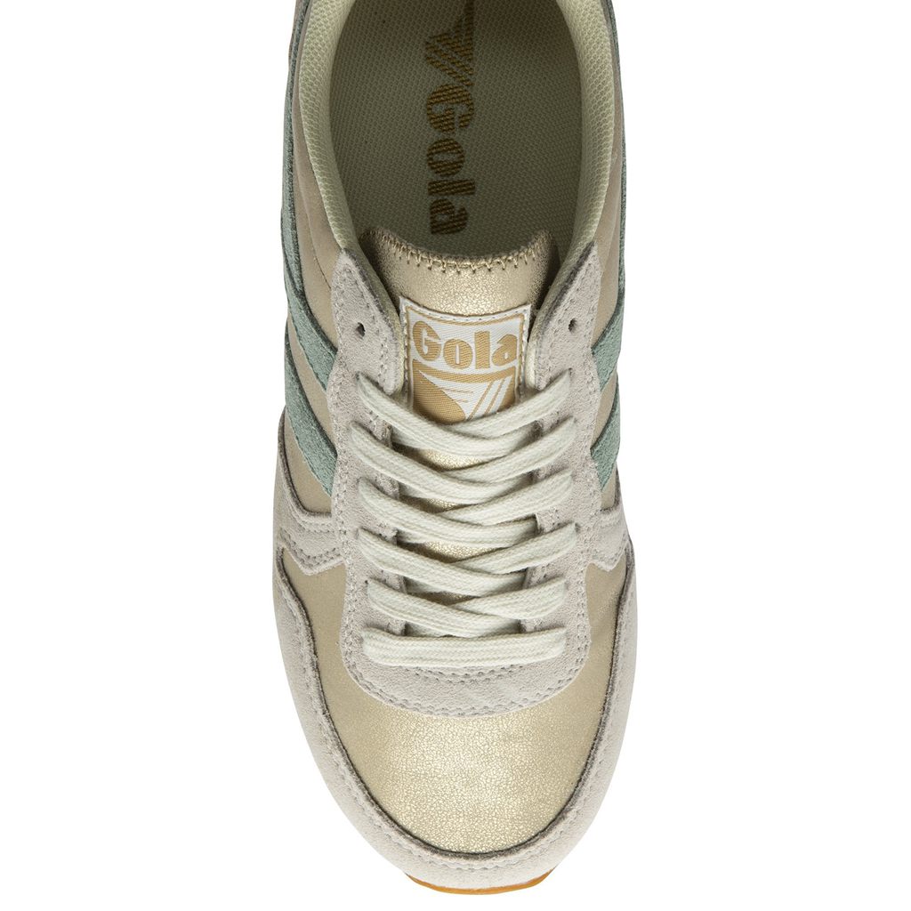 Gola Classics Daytona Blaze Sneakers Douradas Verdes Portugal | VIGP93165