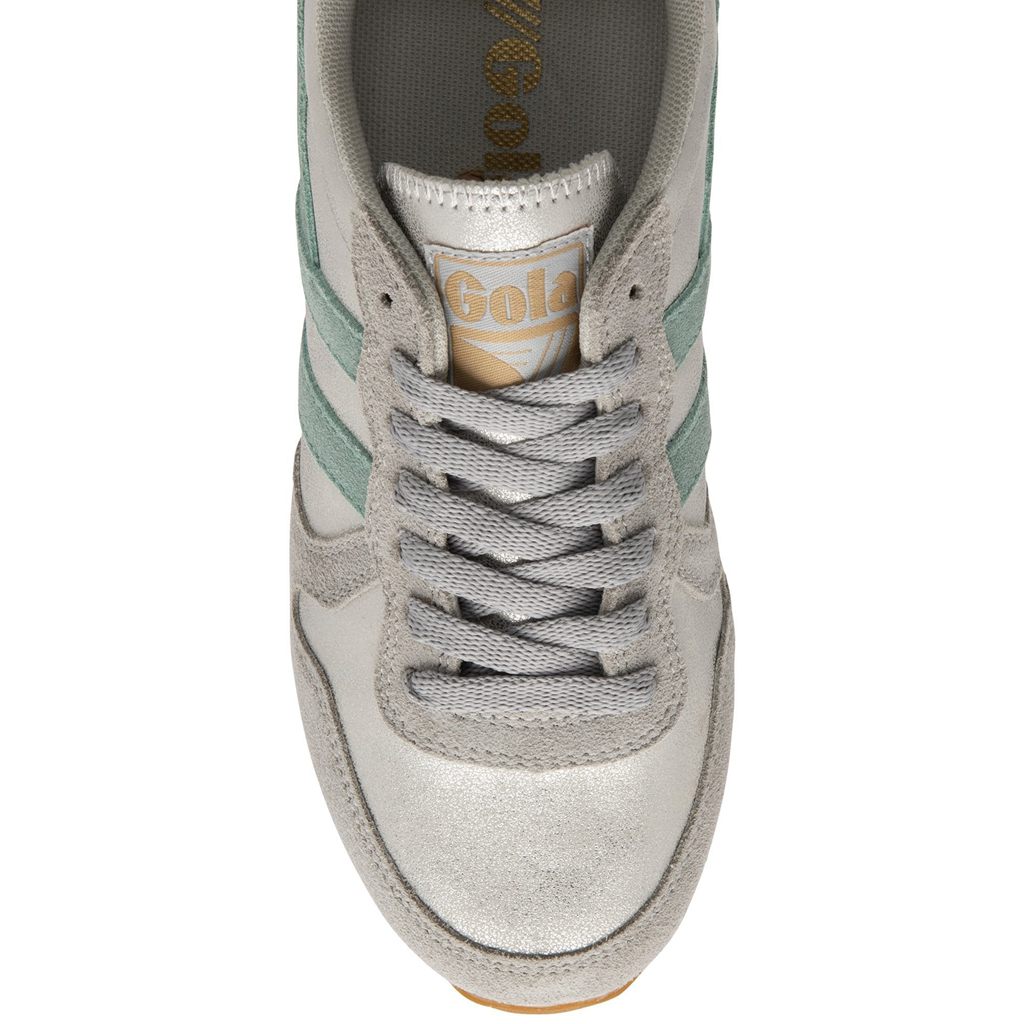 Gola Classics Daytona Blaze Sneakers Prateadas Verdes Cinzentas Portugal | TZXK21906