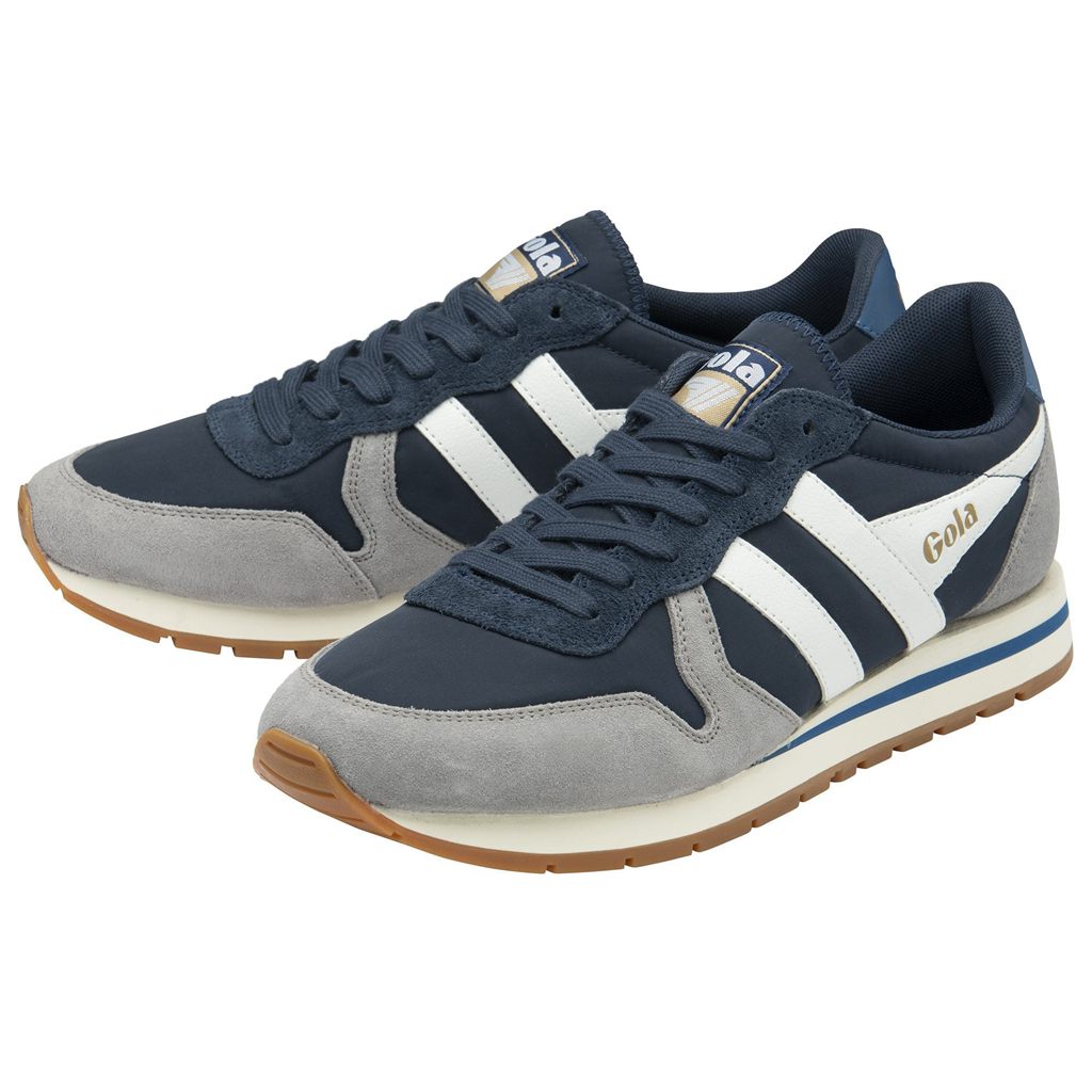 Gola Classics Daytona Chute Sneakers Azul Marinho Branco Portugal | GMLD16053