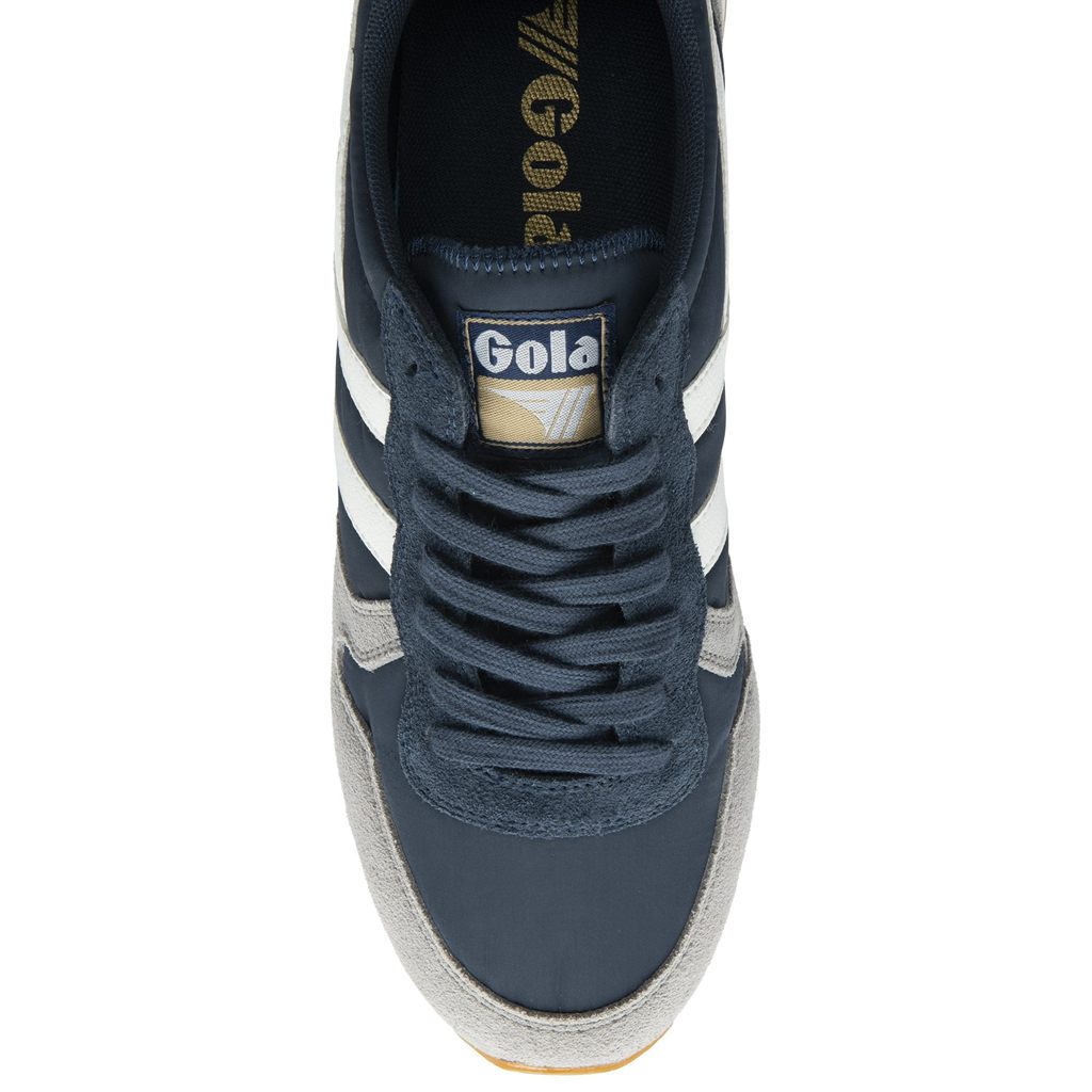 Gola Classics Daytona Chute Sneakers Azul Marinho Branco Portugal | GMLD16053