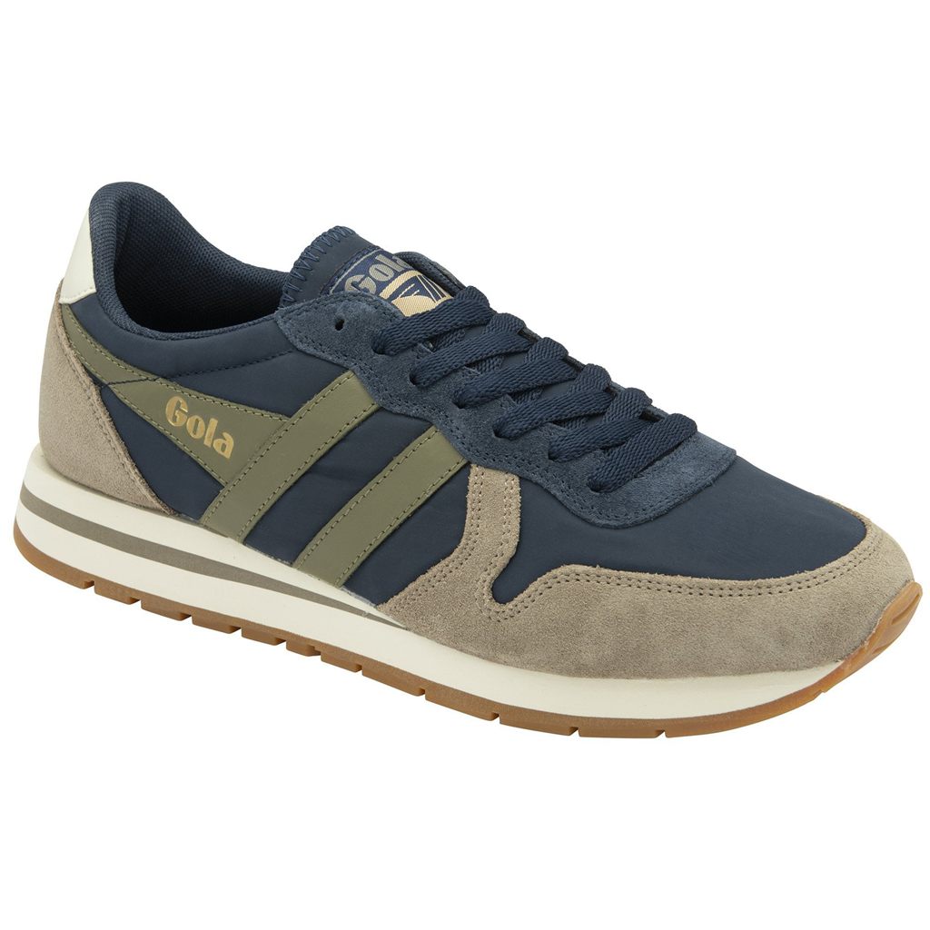 Gola Classics Daytona Chute Sneakers Azul Marinho Caqui Portugal | BTDE75408