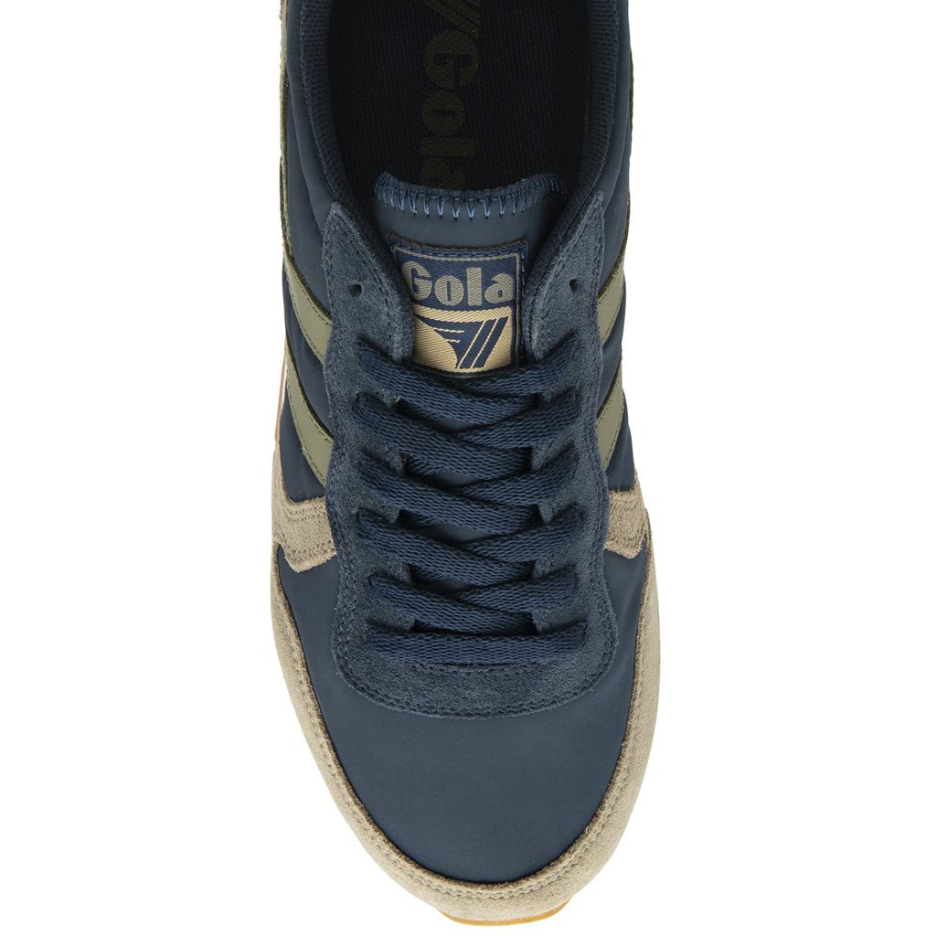Gola Classics Daytona Chute Sneakers Azul Marinho Caqui Portugal | BTDE75408