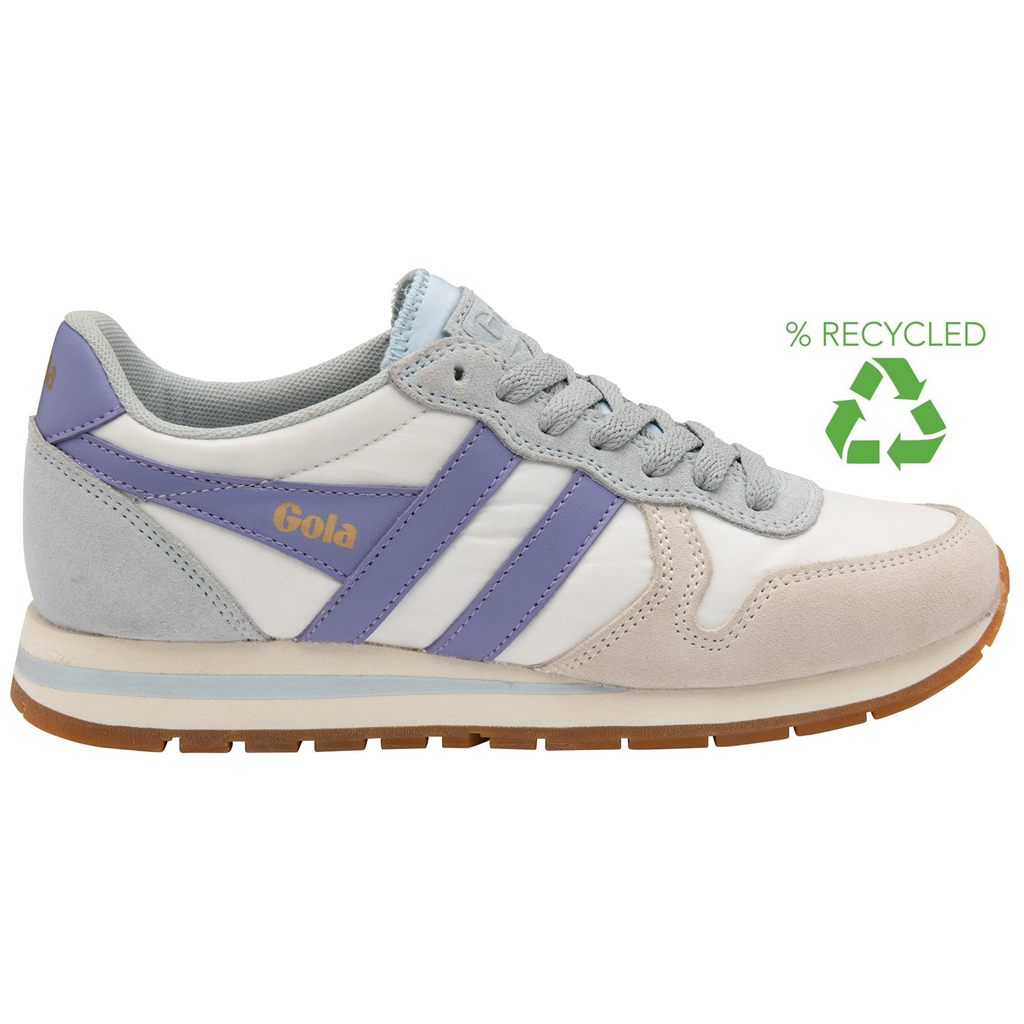 Gola Classics Daytona Chute Sneakers Branco Azuis Lavanda Portugal | KROD27830