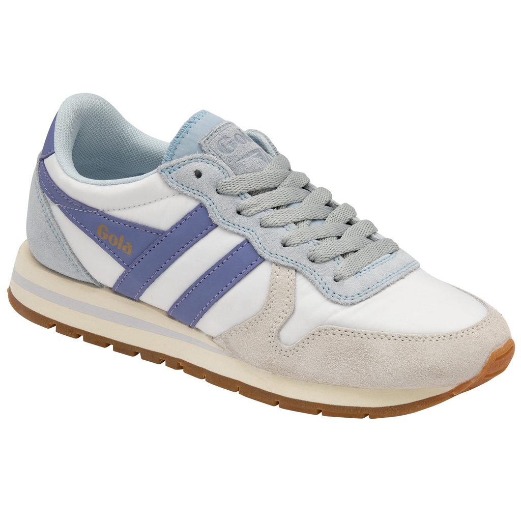 Gola Classics Daytona Chute Sneakers Branco Azuis Lavanda Portugal | KROD27830