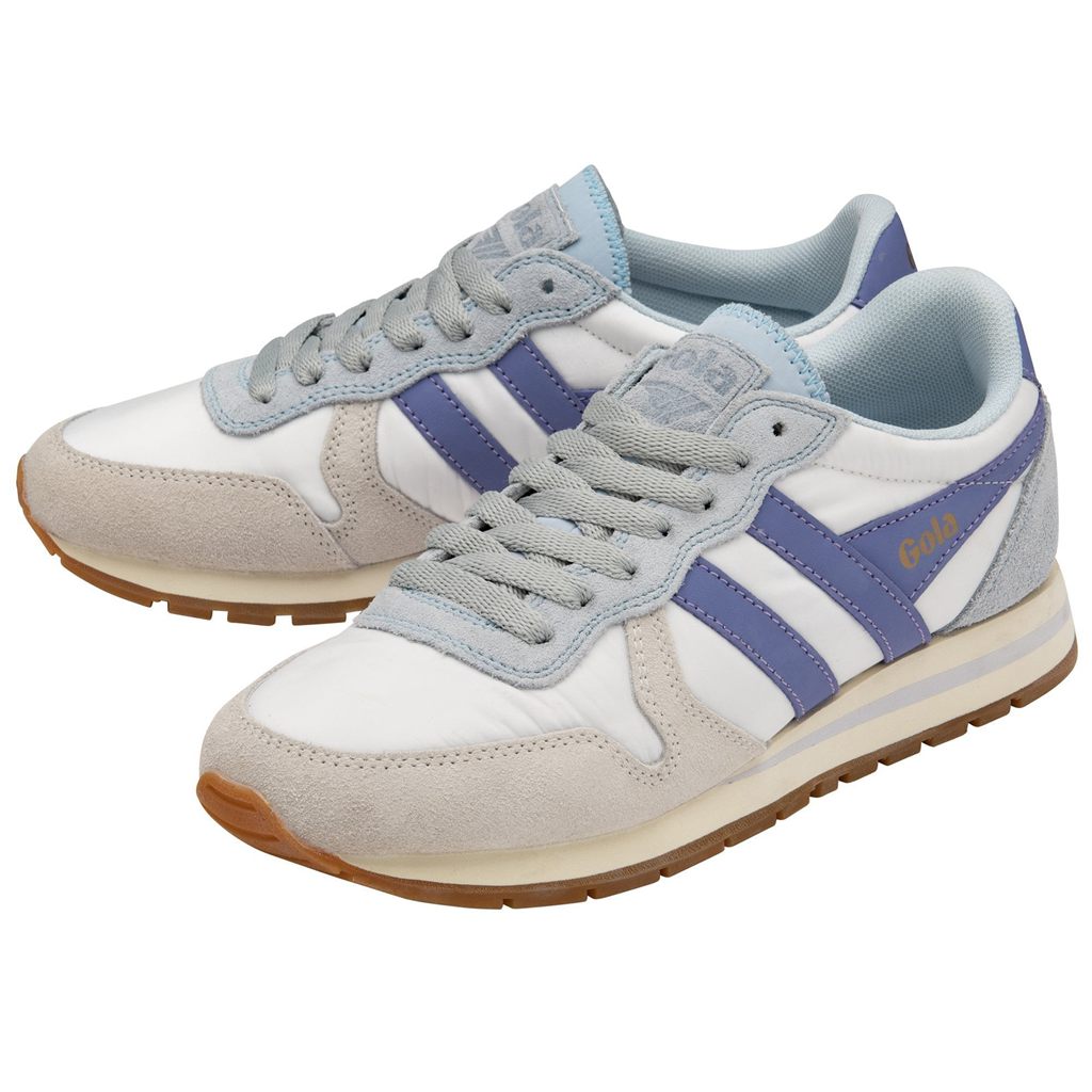 Gola Classics Daytona Chute Sneakers Branco Azuis Lavanda Portugal | KROD27830