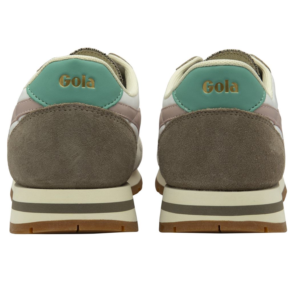 Gola Classics Daytona Chute Sneakers Branco Rosa Portugal | GTYE72149