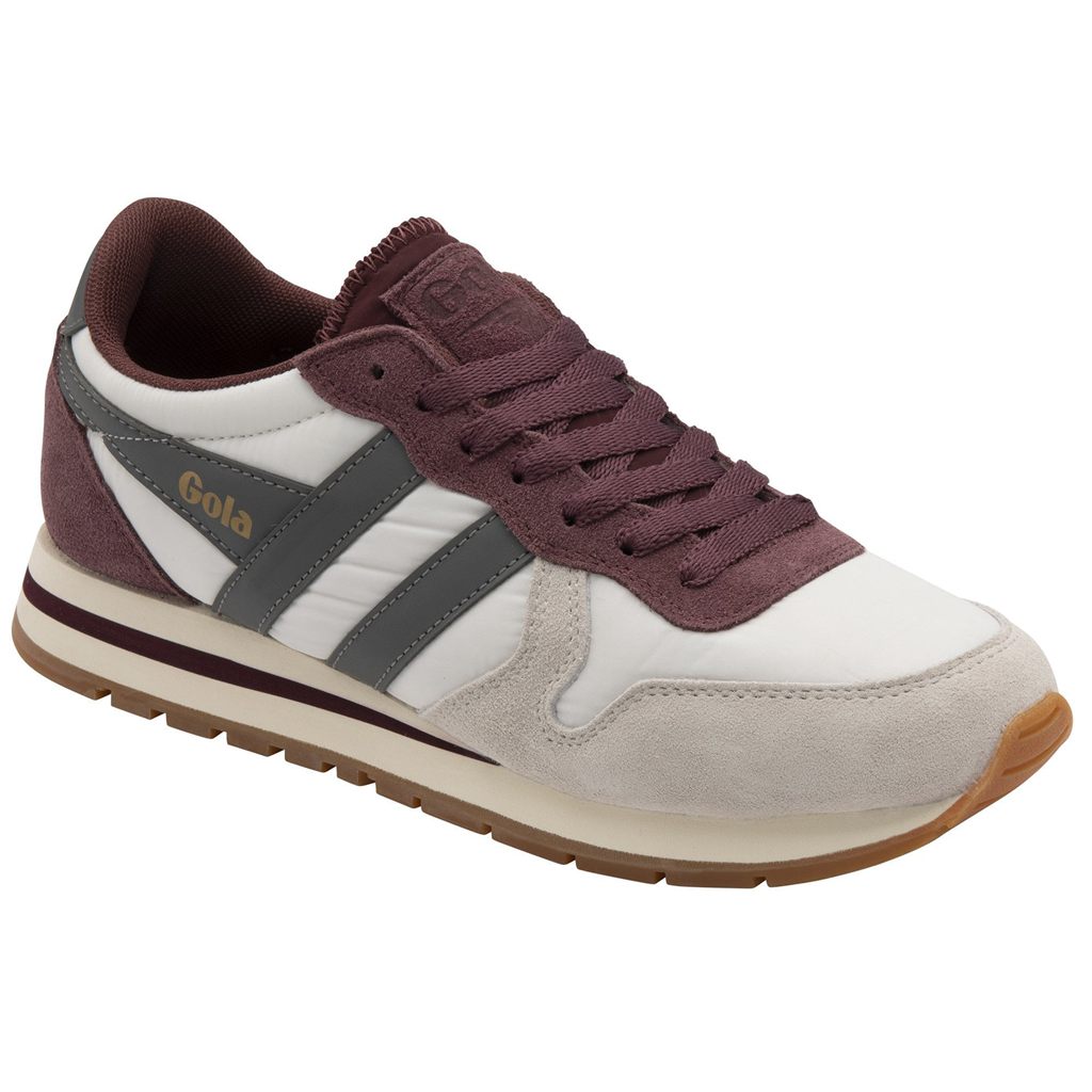 Gola Classics Daytona Chute Sneakers Branco Portugal | HYMB85324