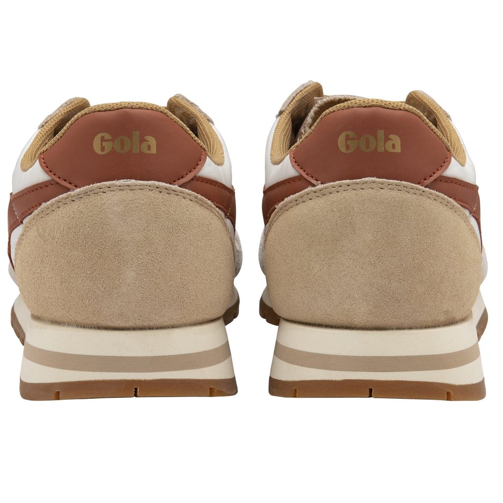 Gola Classics Daytona Chute Sneakers Branco Laranja Portugal | MECS41392