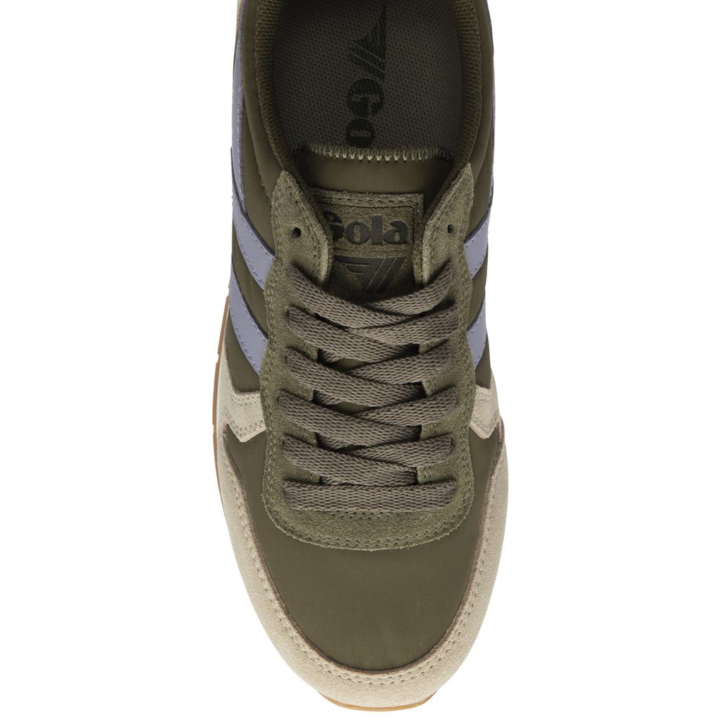 Gola Classics Daytona Chute Sneakers Caqui Lavanda Portugal | SKWB91026