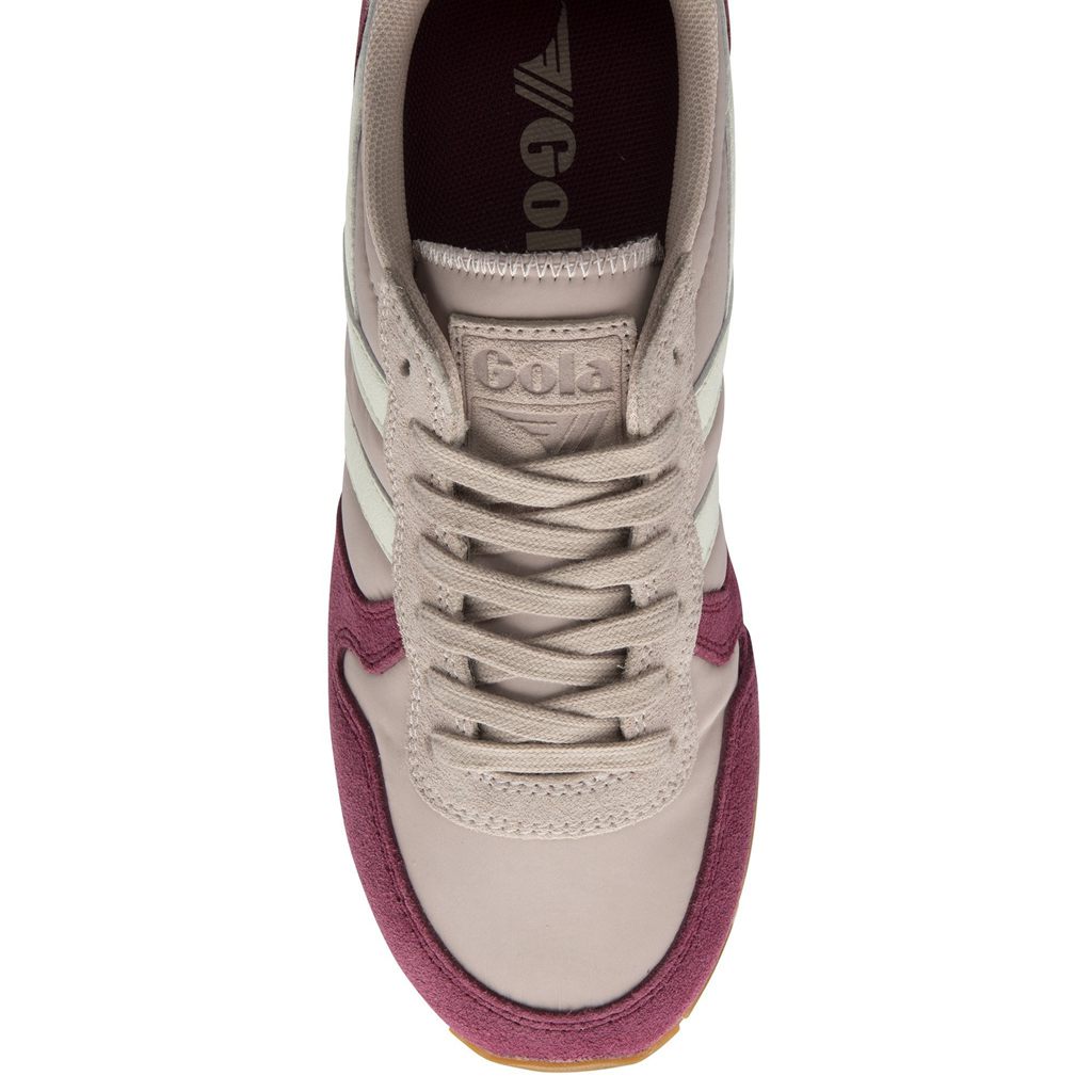 Gola Classics Daytona Chute Sneakers Rosa Branco Portugal | MQBS92187