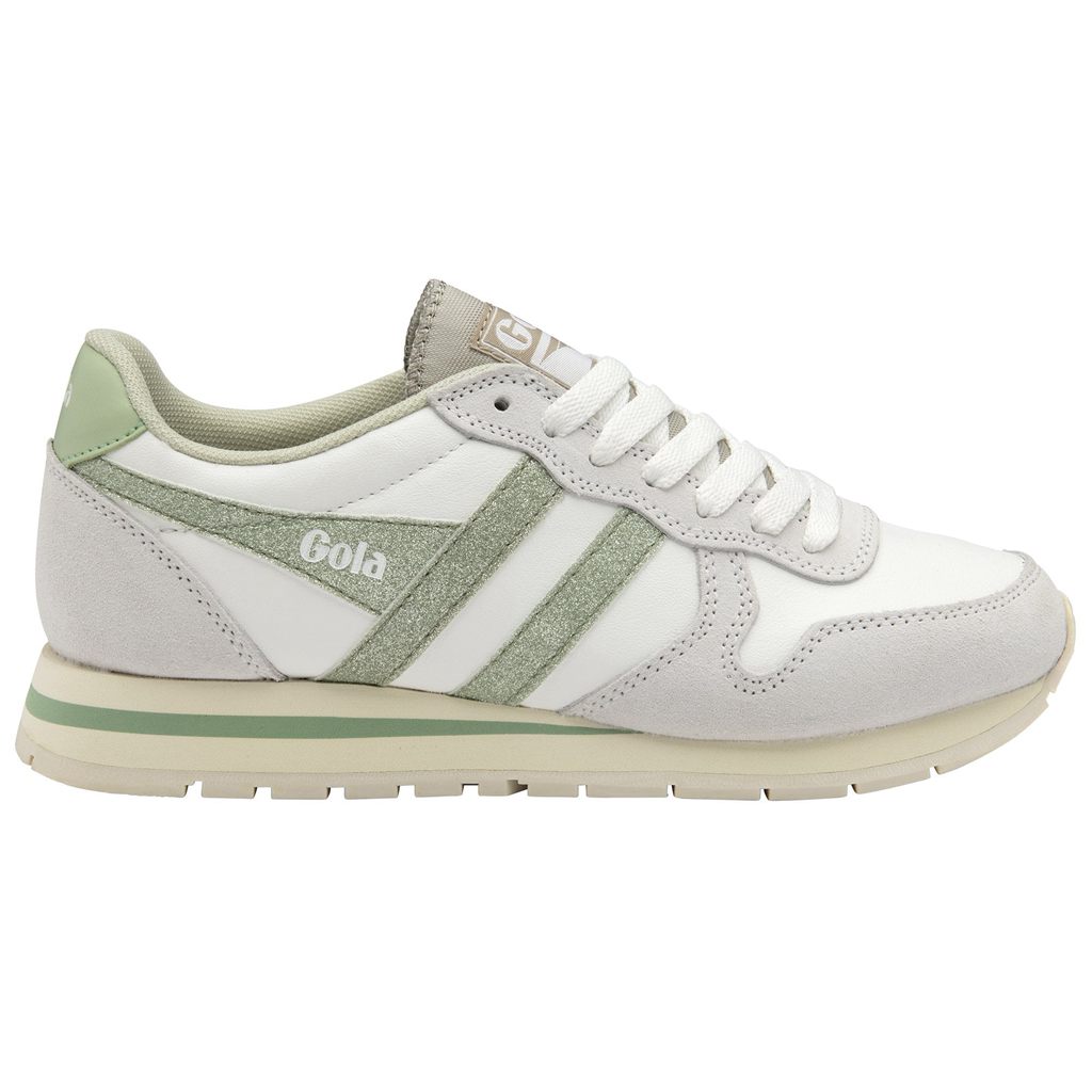 Gola Classics Daytona Glitter Sneakers Branco Luz Verdes Portugal | NDXR79813