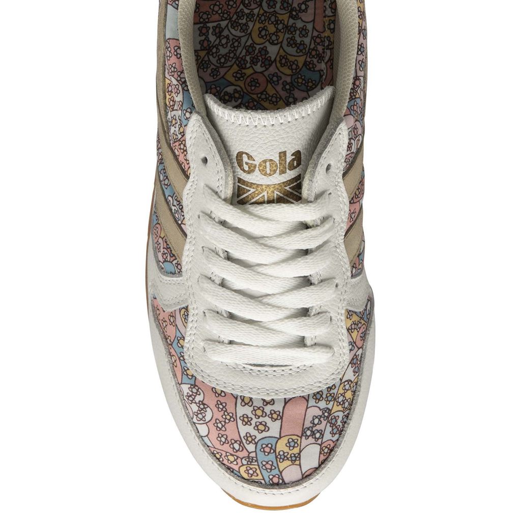 Gola Classics Daytona LBTY CP Sneakers Branco Douradas Portugal | SQFX80352