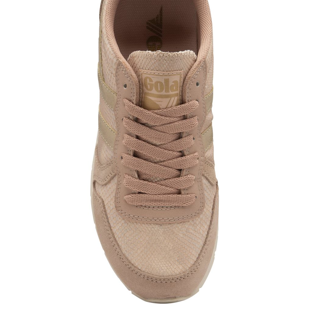 Gola Classics Daytona Lizard Sneakers Rosa Douradas Portugal | OBIW01576