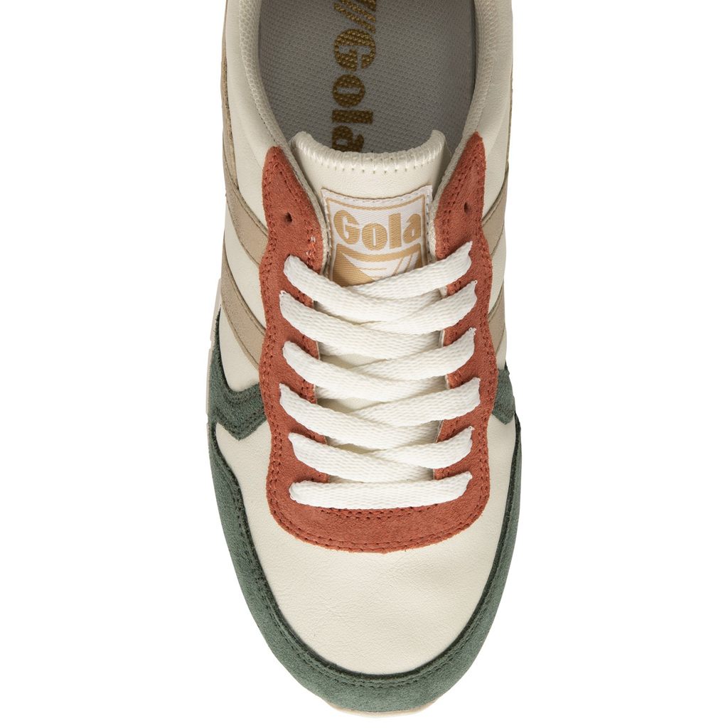 Gola Classics Daytona Quadrant Sneakers Branco Douradas Rosa Portugal | PLIF34561