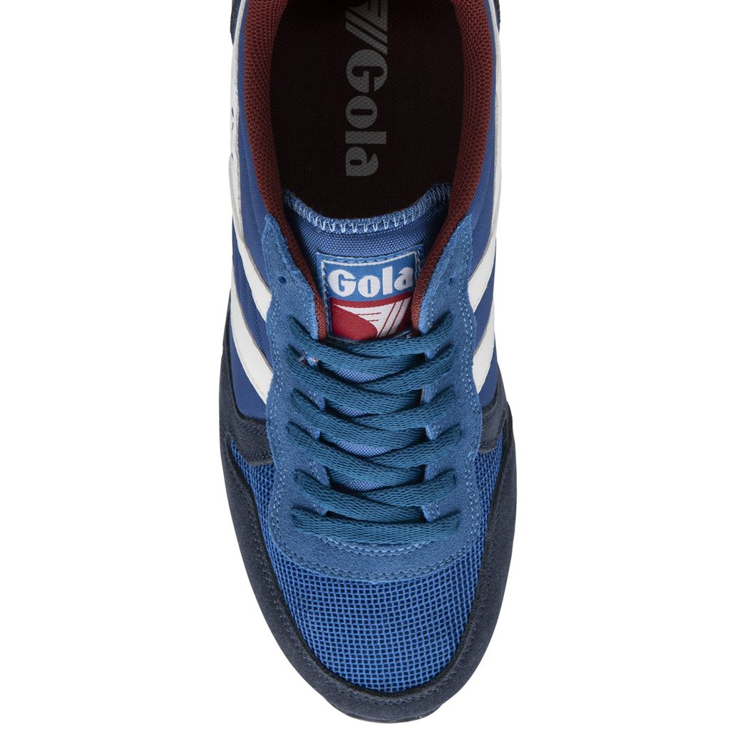 Gola Classics Daytona Sneakers Azuis Azul Marinho Branco Portugal | KARY60582