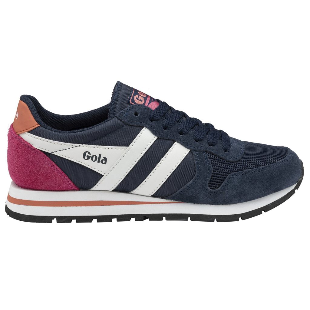 Gola Classics Daytona Sneakers Azul Marinho Branco Coral Portugal | KRDU95836