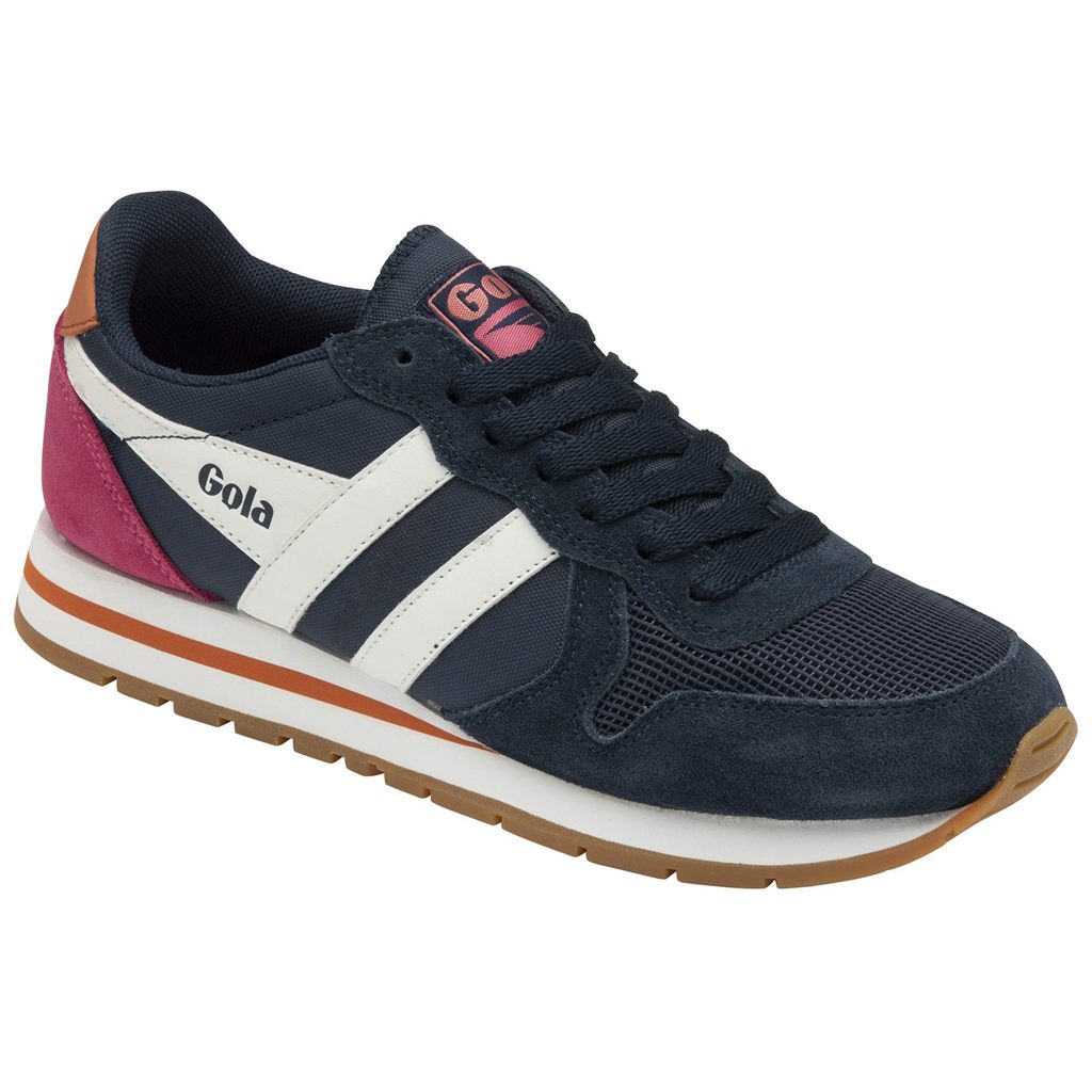 Gola Classics Daytona Sneakers Azul Marinho Branco Coral Portugal | KRDU95836