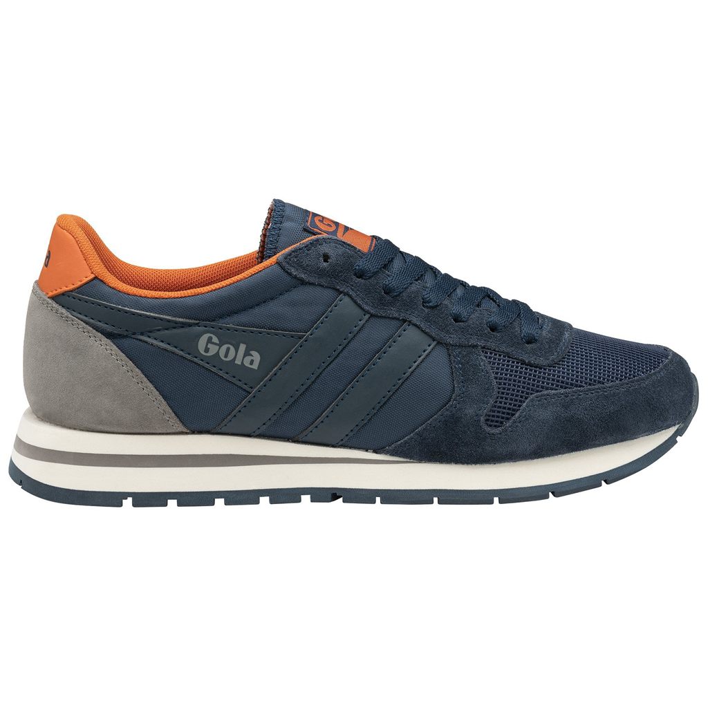 Gola Classics Daytona Sneakers Azul Marinho Laranja Portugal | SGQN51720
