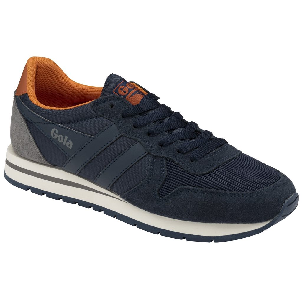 Gola Classics Daytona Sneakers Azul Marinho Laranja Portugal | SGQN51720
