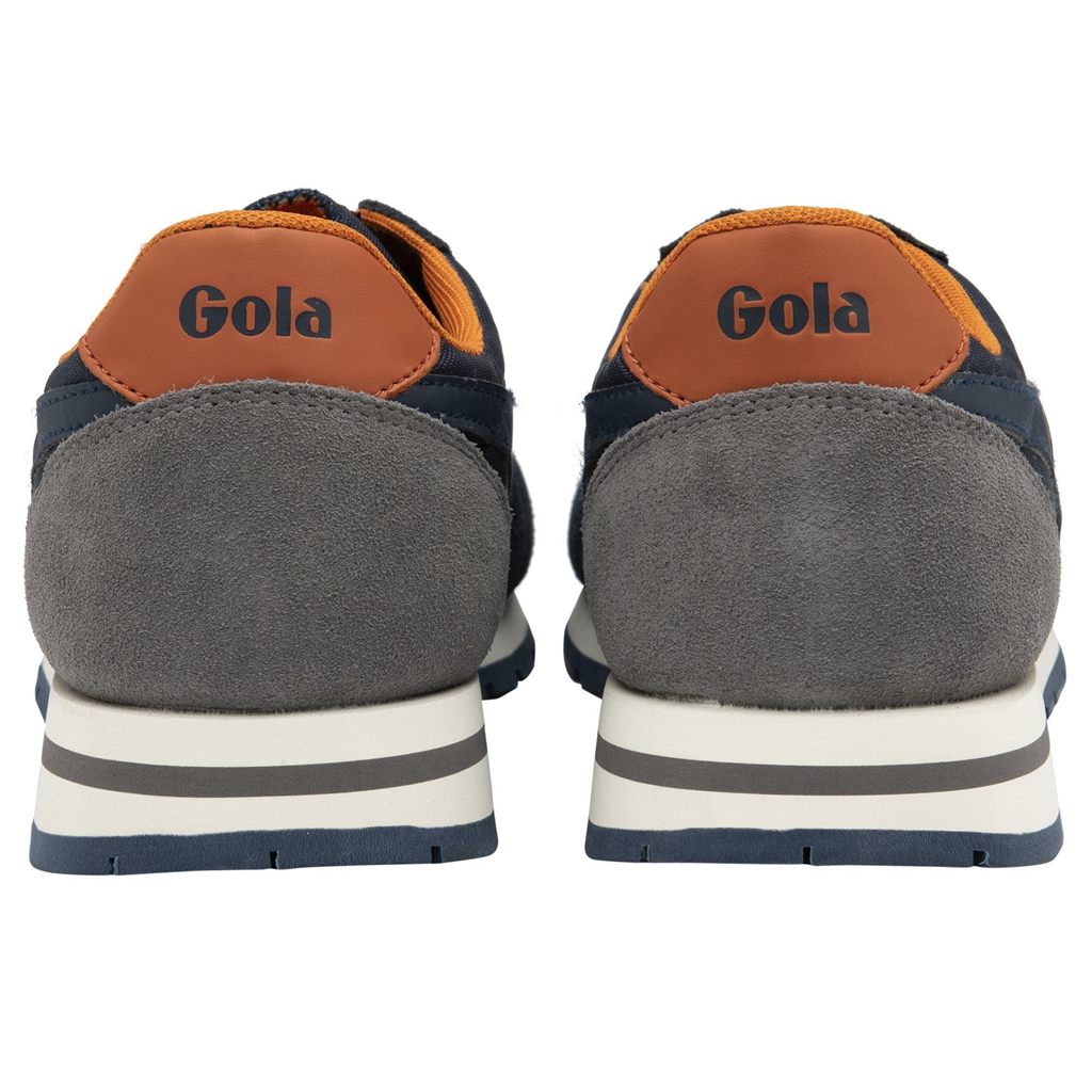 Gola Classics Daytona Sneakers Azul Marinho Laranja Portugal | SGQN51720