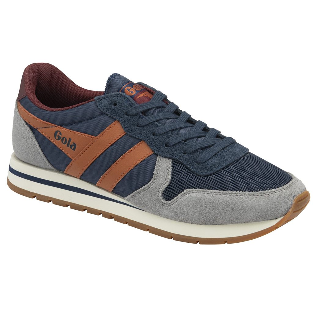 Gola Classics Daytona Sneakers Azul Marinho Laranja Portugal | XPHF64390