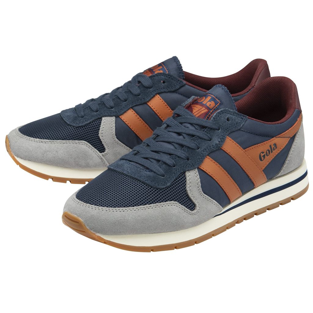 Gola Classics Daytona Sneakers Azul Marinho Laranja Portugal | XPHF64390