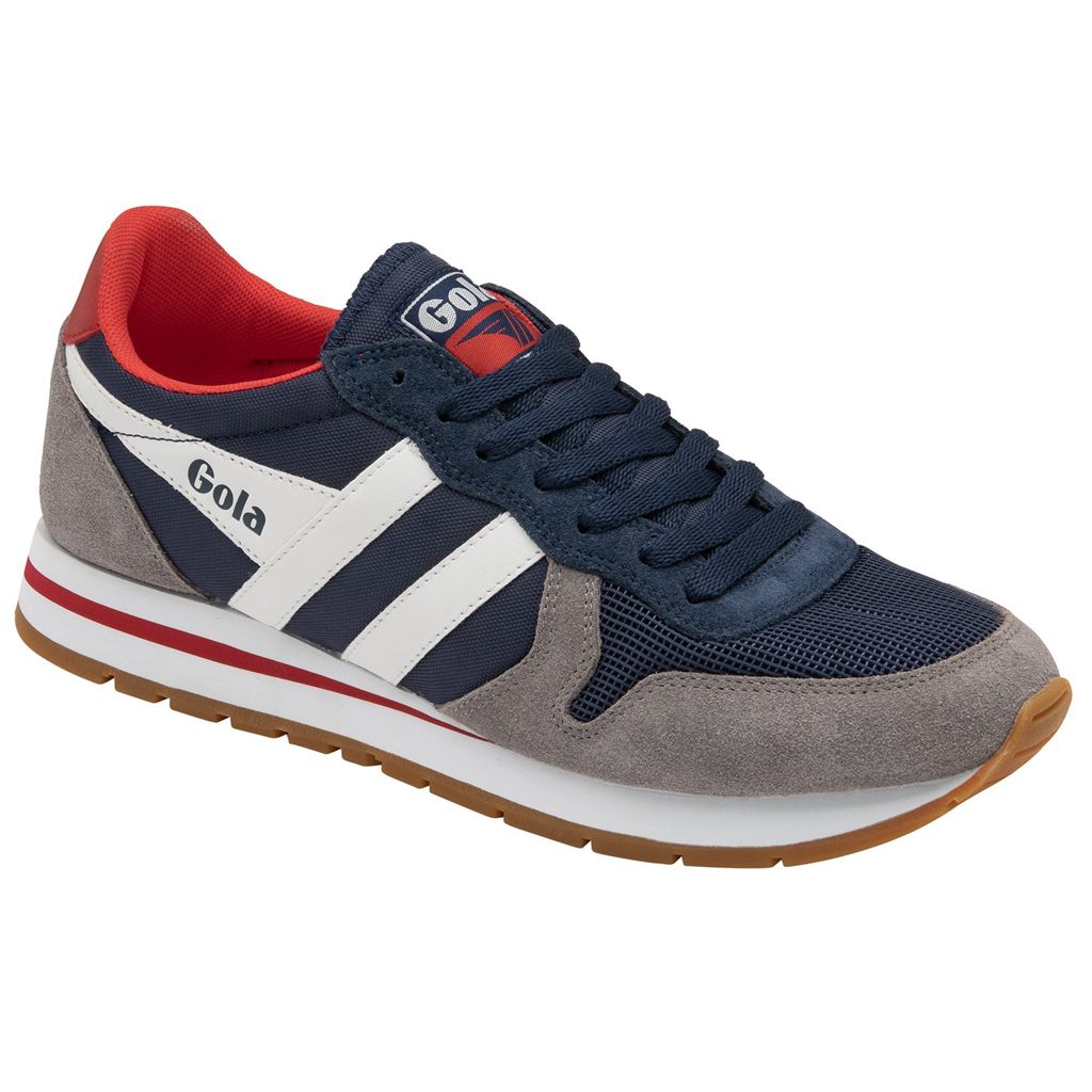 Gola Classics Daytona Sneakers Azul Marinho Branco Portugal | HTDM52439