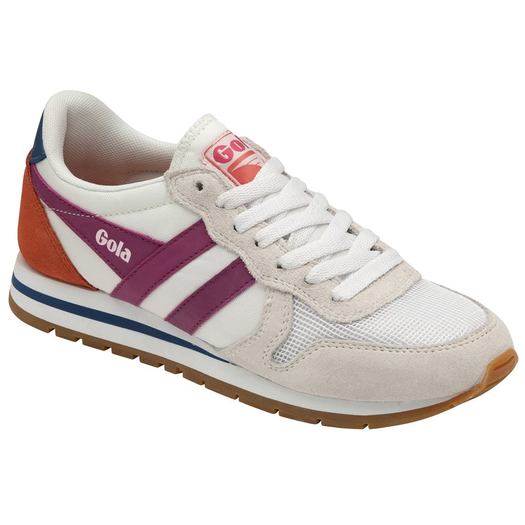 Gola Classics Daytona Sneakers Branco Fucsia Azuis Portugal | GXYC49283