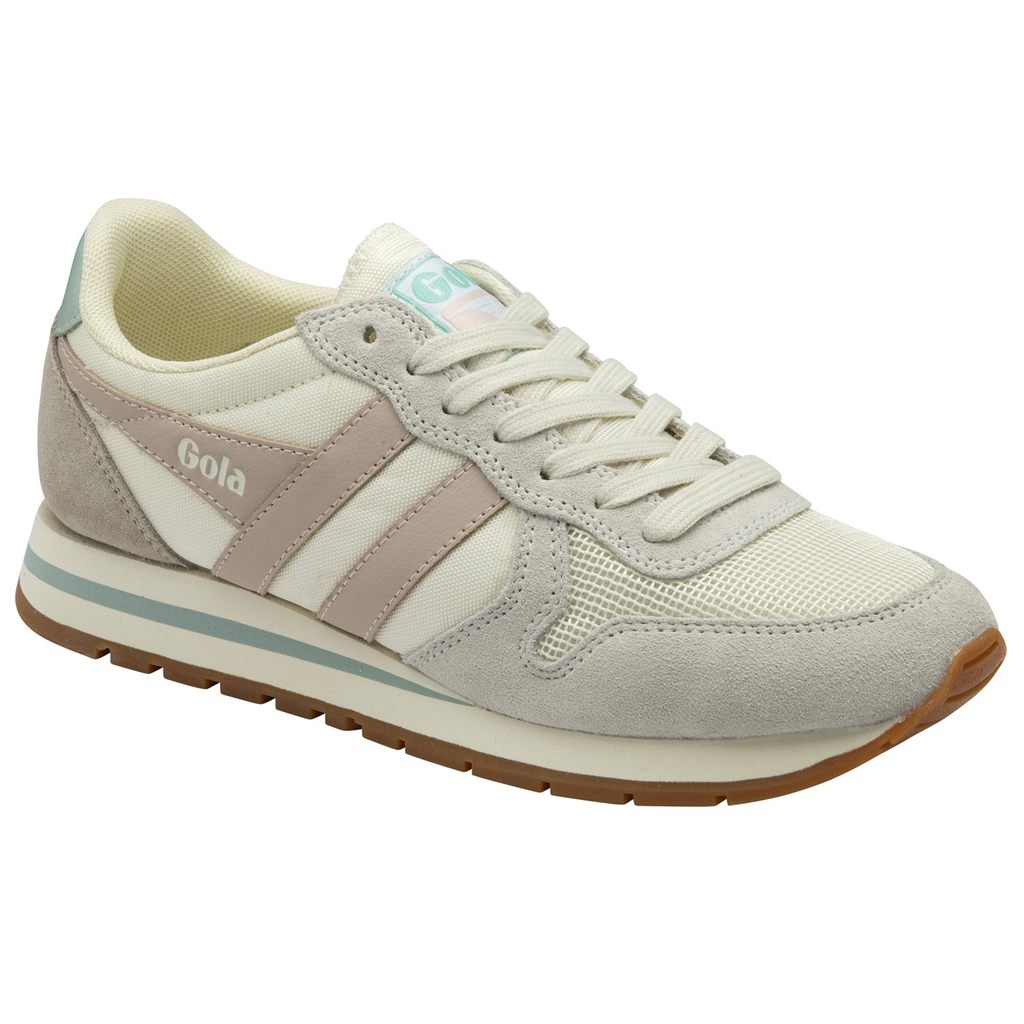 Gola Classics Daytona Sneakers Branco Rosa Portugal | ZOJK39801
