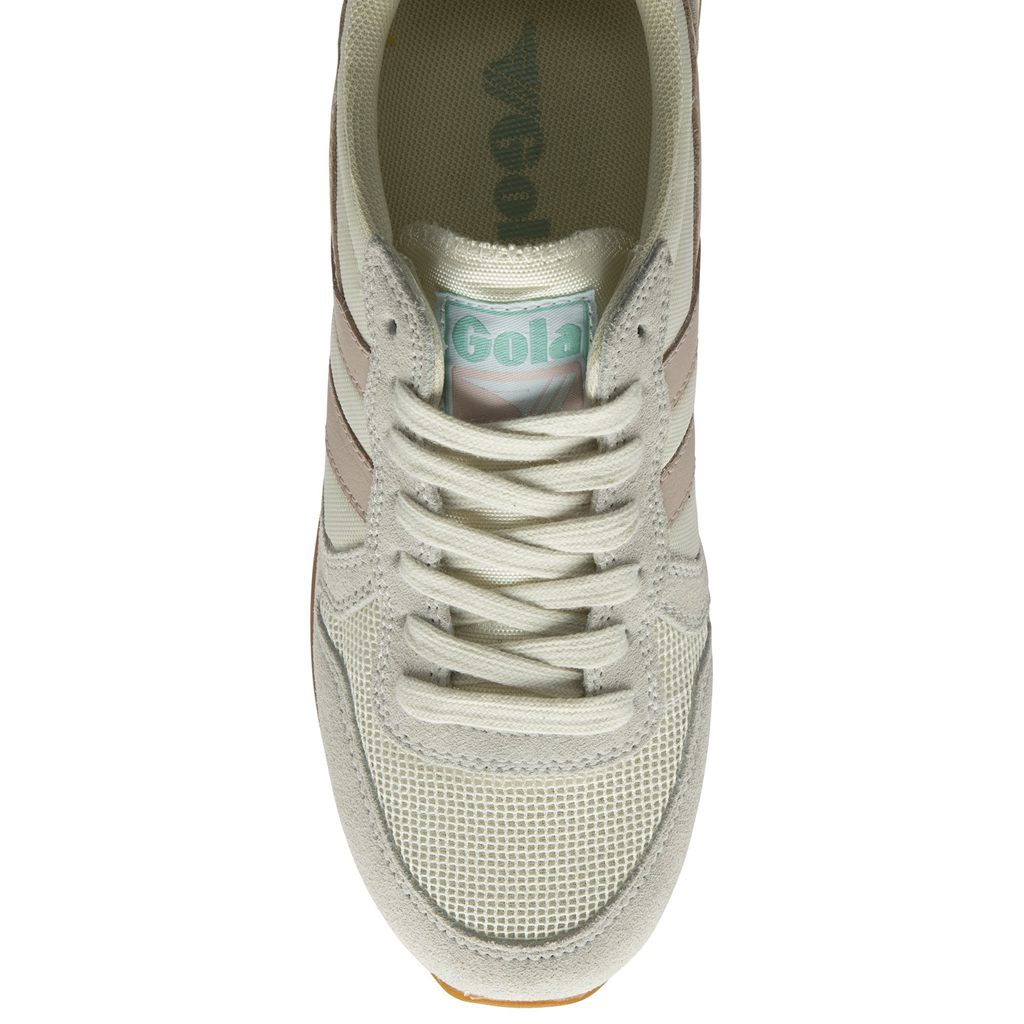 Gola Classics Daytona Sneakers Branco Rosa Portugal | ZOJK39801