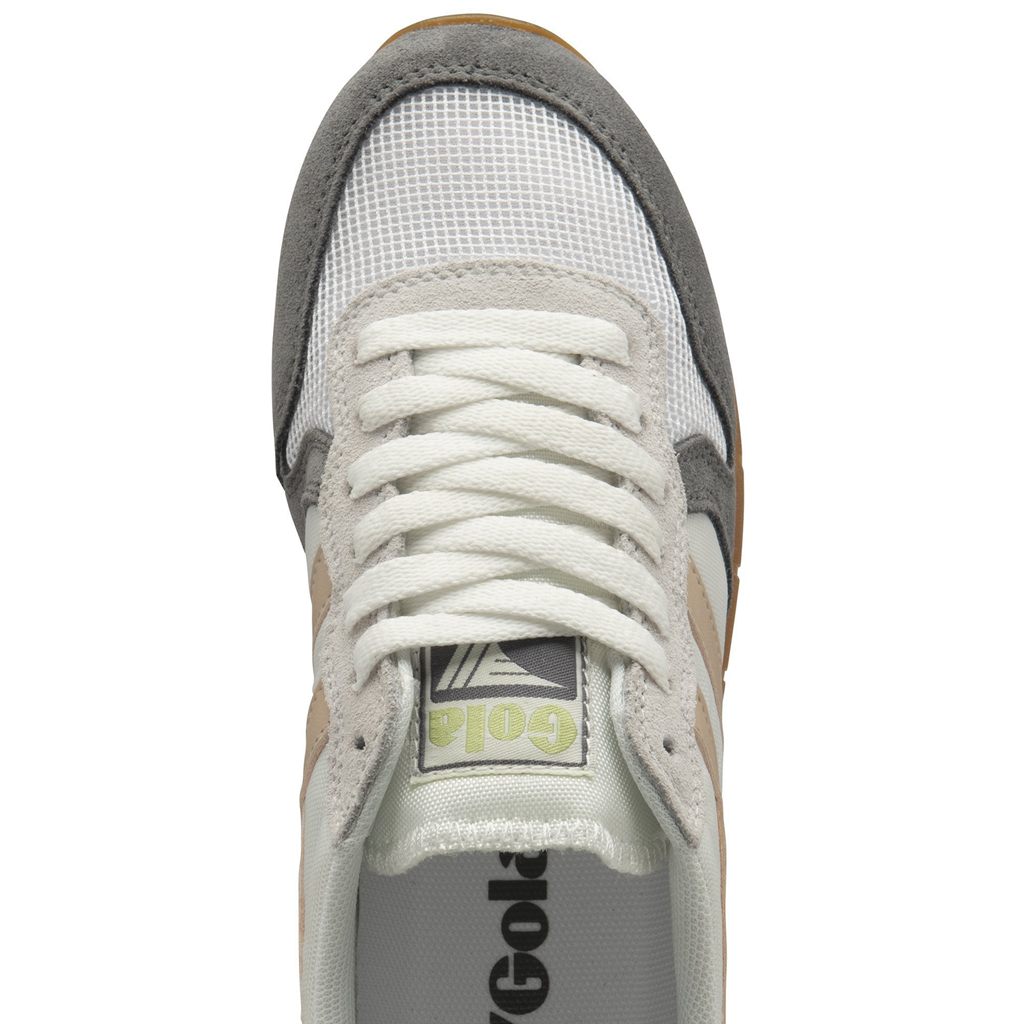 Gola Classics Daytona Sneakers Branco Rosa Verdes Portugal | YUDZ61092