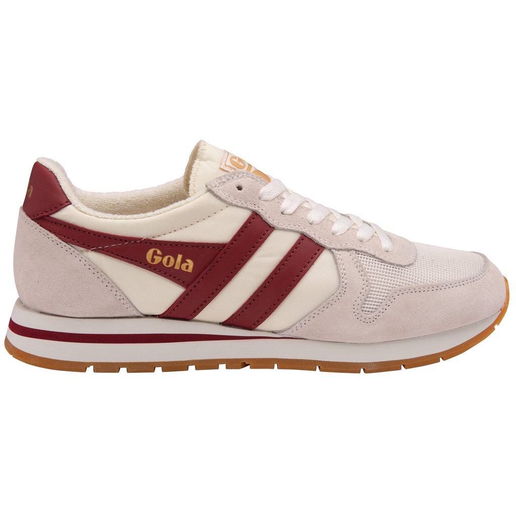 Gola Classics Daytona Sneakers Branco Vermelhas Escuro Portugal | KAHB41687