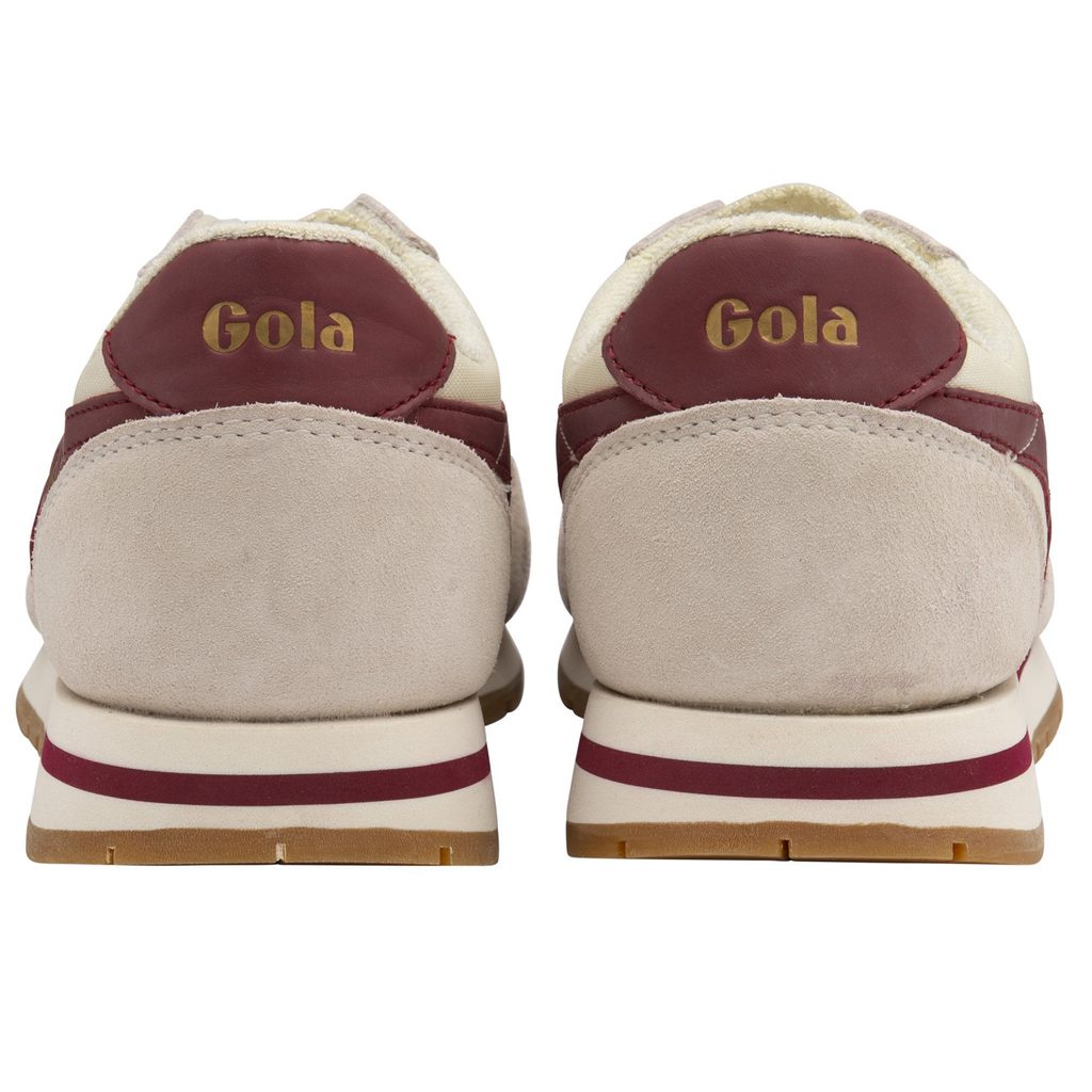 Gola Classics Daytona Sneakers Branco Vermelhas Escuro Portugal | KAHB41687