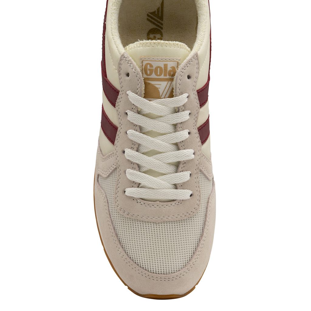 Gola Classics Daytona Sneakers Branco Vermelhas Escuro Portugal | KAHB41687