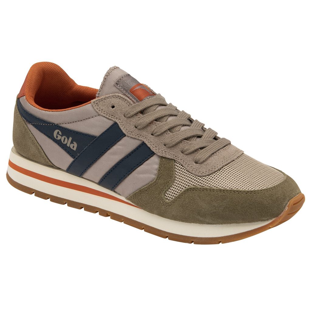 Gola Classics Daytona Sneakers Caqui Azul Marinho Portugal | OUZK19546
