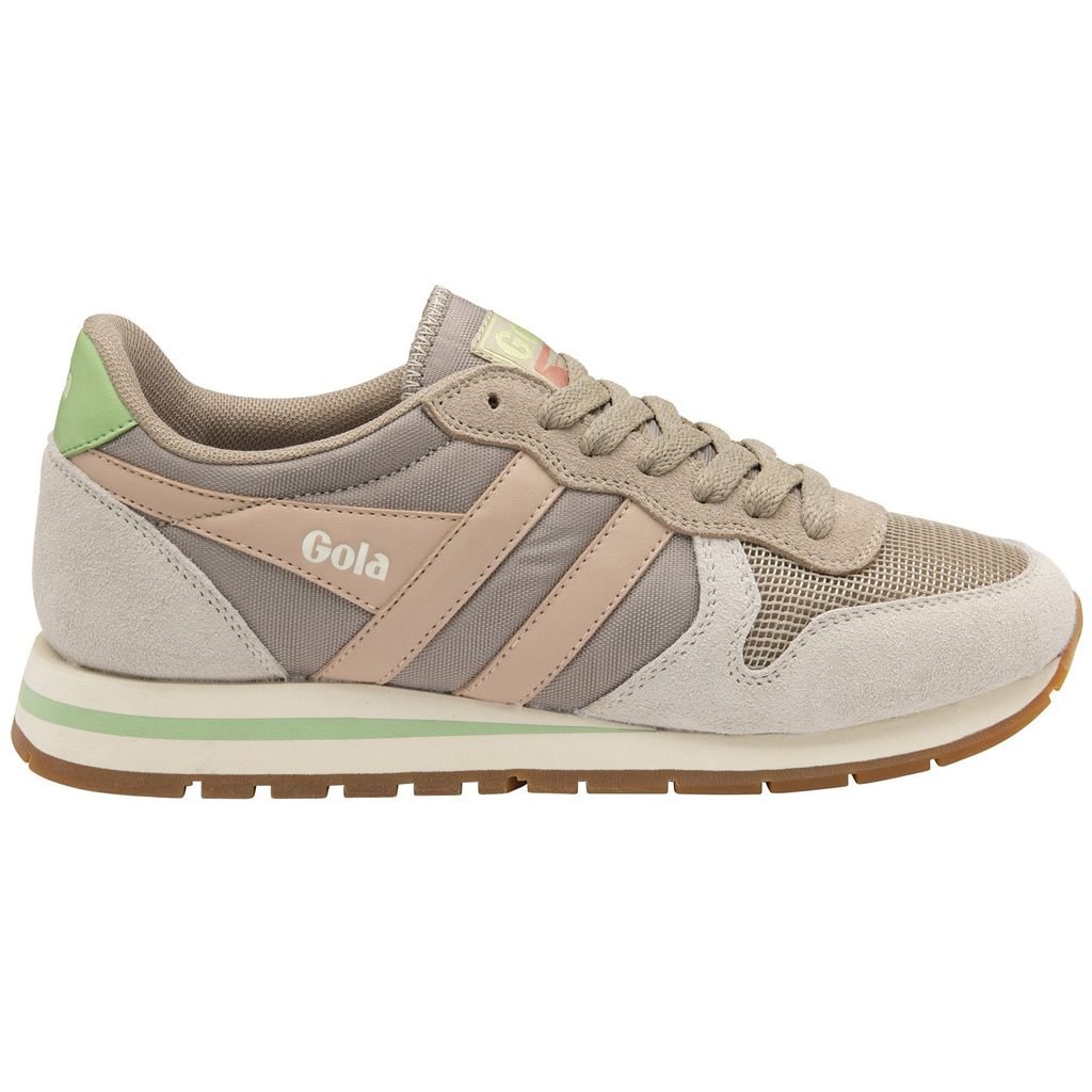 Gola Classics Daytona Sneakers Cinzentas Branco Rosa Portugal | ETAG54618