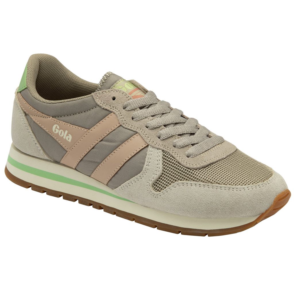 Gola Classics Daytona Sneakers Cinzentas Branco Rosa Portugal | ETAG54618