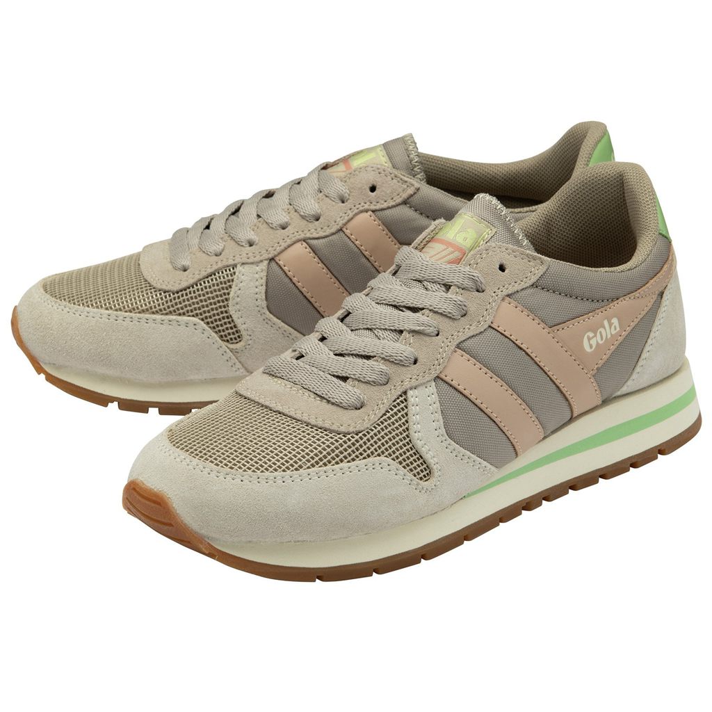 Gola Classics Daytona Sneakers Cinzentas Branco Rosa Portugal | ETAG54618