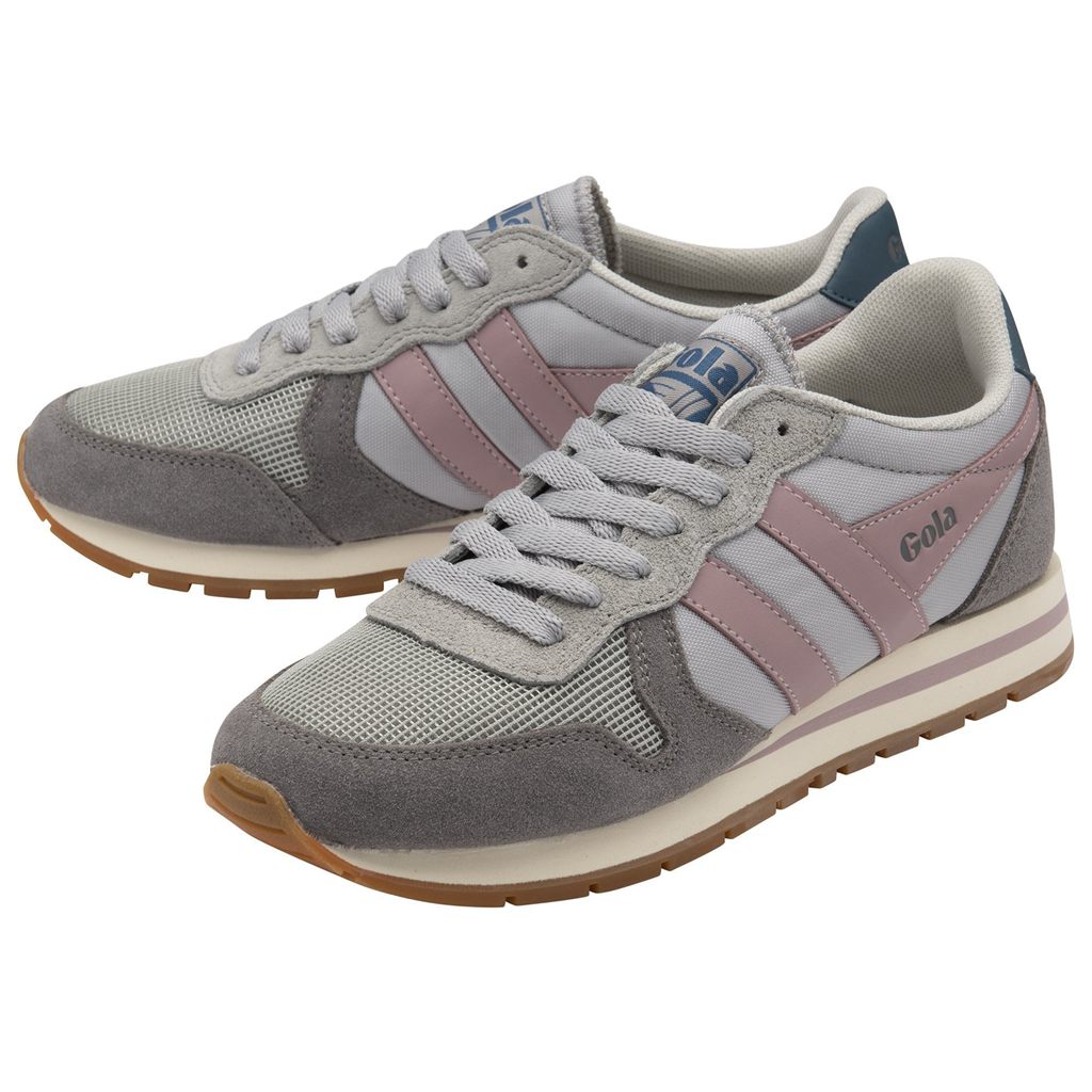 Gola Classics Daytona Sneakers Luz Cinzentas Rosa Portugal | KFTL35812