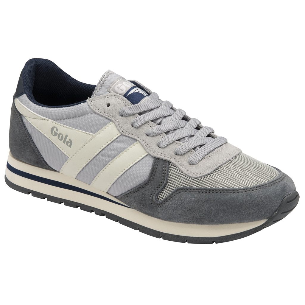 Gola Classics Daytona Sneakers Luz Cinzentas Branco Portugal | UETQ08625