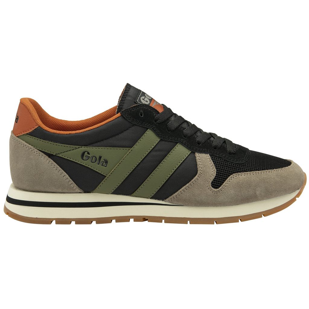 Gola Classics Daytona Sneakers Pretas Caqui Portugal | SONF62913