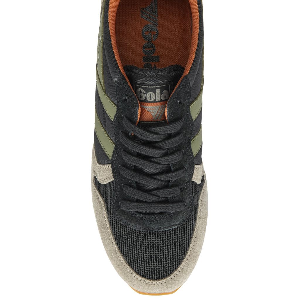 Gola Classics Daytona Sneakers Pretas Caqui Portugal | SONF62913