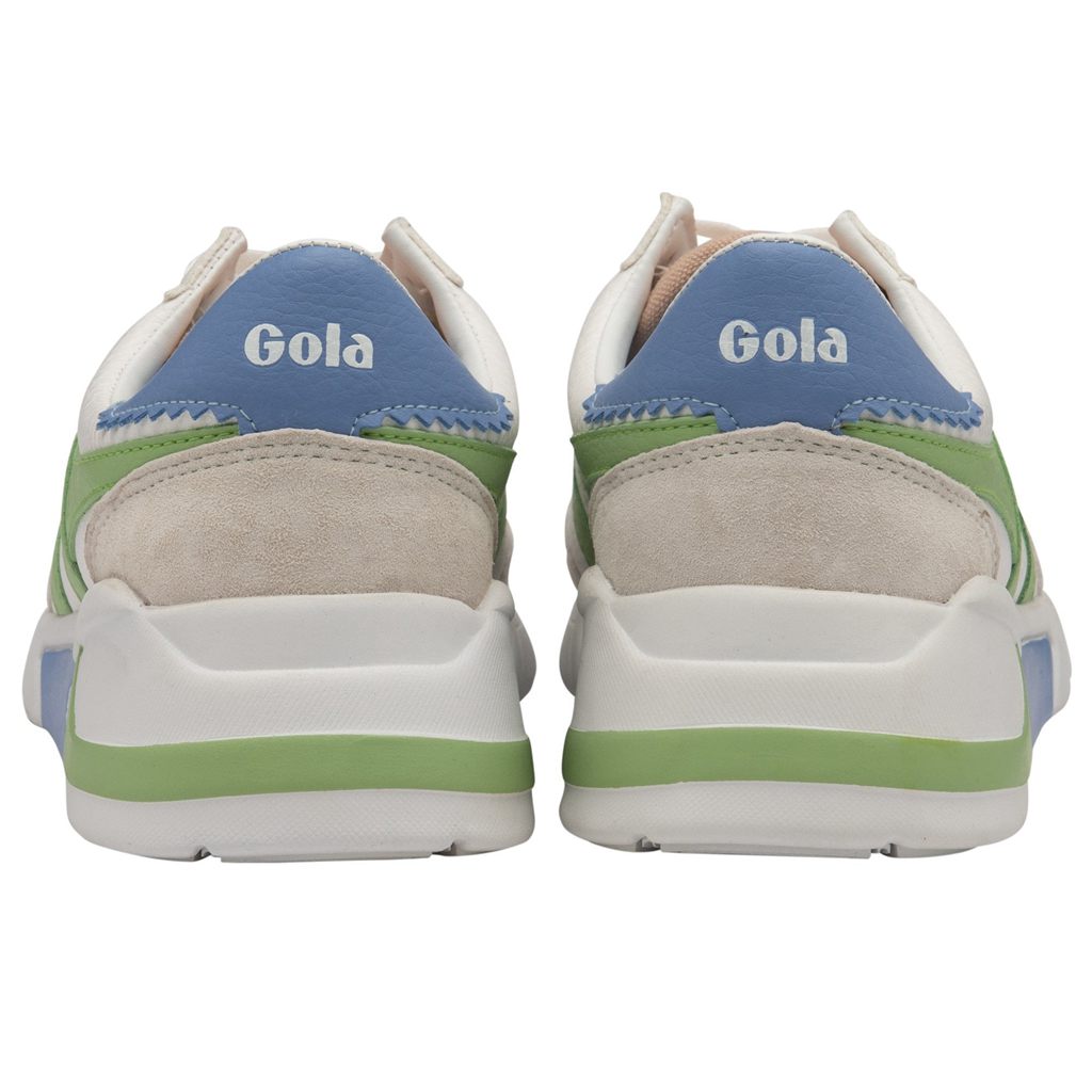 Gola Classics Eclipse California Sneakers Branco Verdes Azuis Portugal | JUWX20784