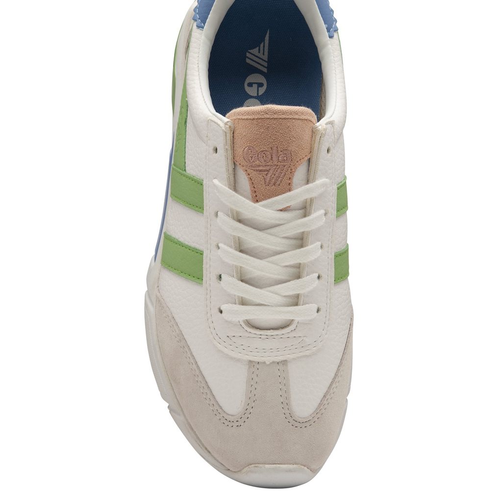 Gola Classics Eclipse California Sneakers Branco Verdes Azuis Portugal | JUWX20784